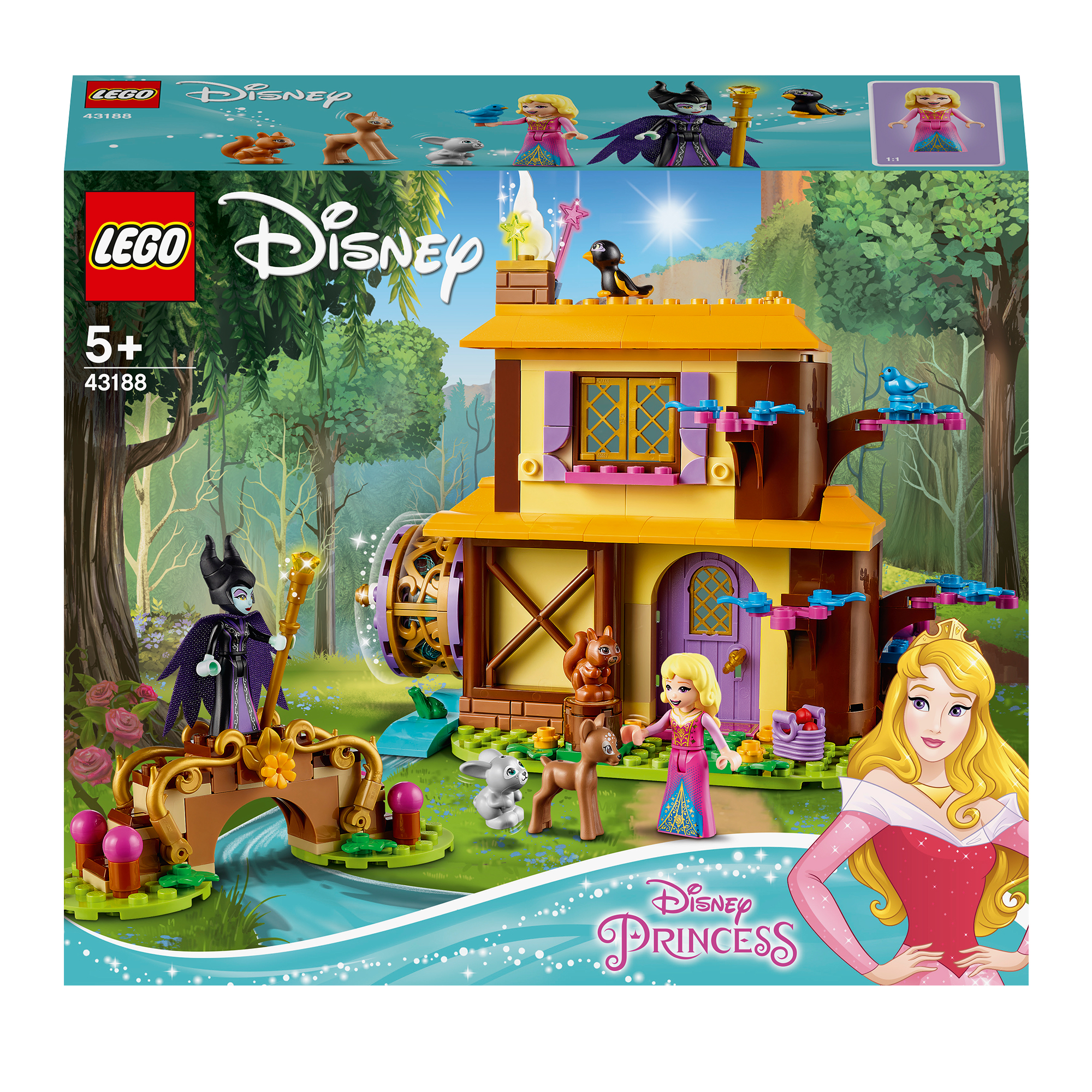 LEGO Disney Princess Auroras Hütte im Wald