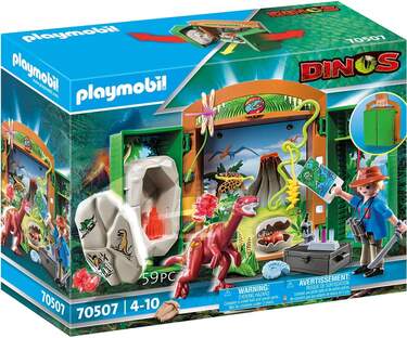 PLAYMOBIL 70507 Spielbox "Dinoforscher"