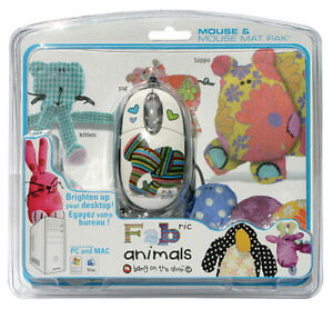 Mad Catx PC FABric Animals Mouse (FAB044900)