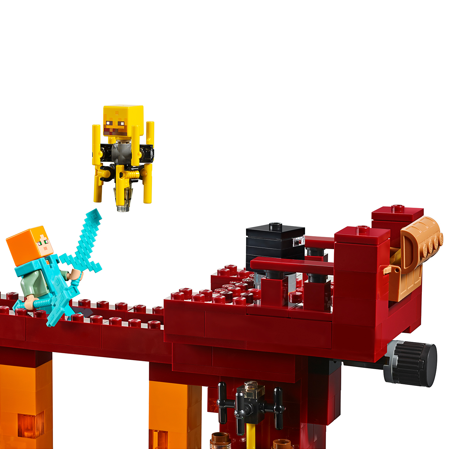 LEGO Minecraft Die Brücke