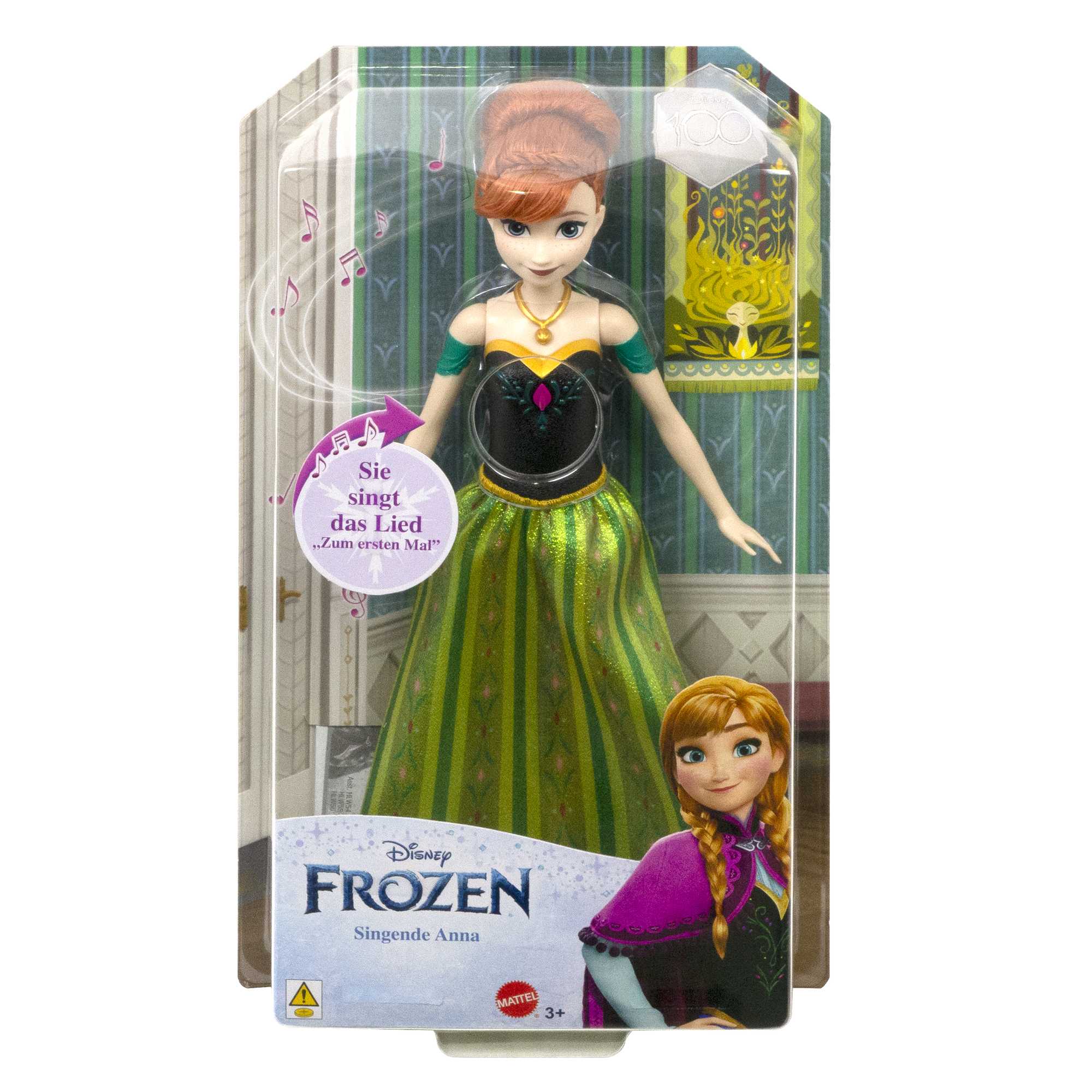 Disneys Die Eiskönigin Anna, singende Puppe (Frozen) HMG41