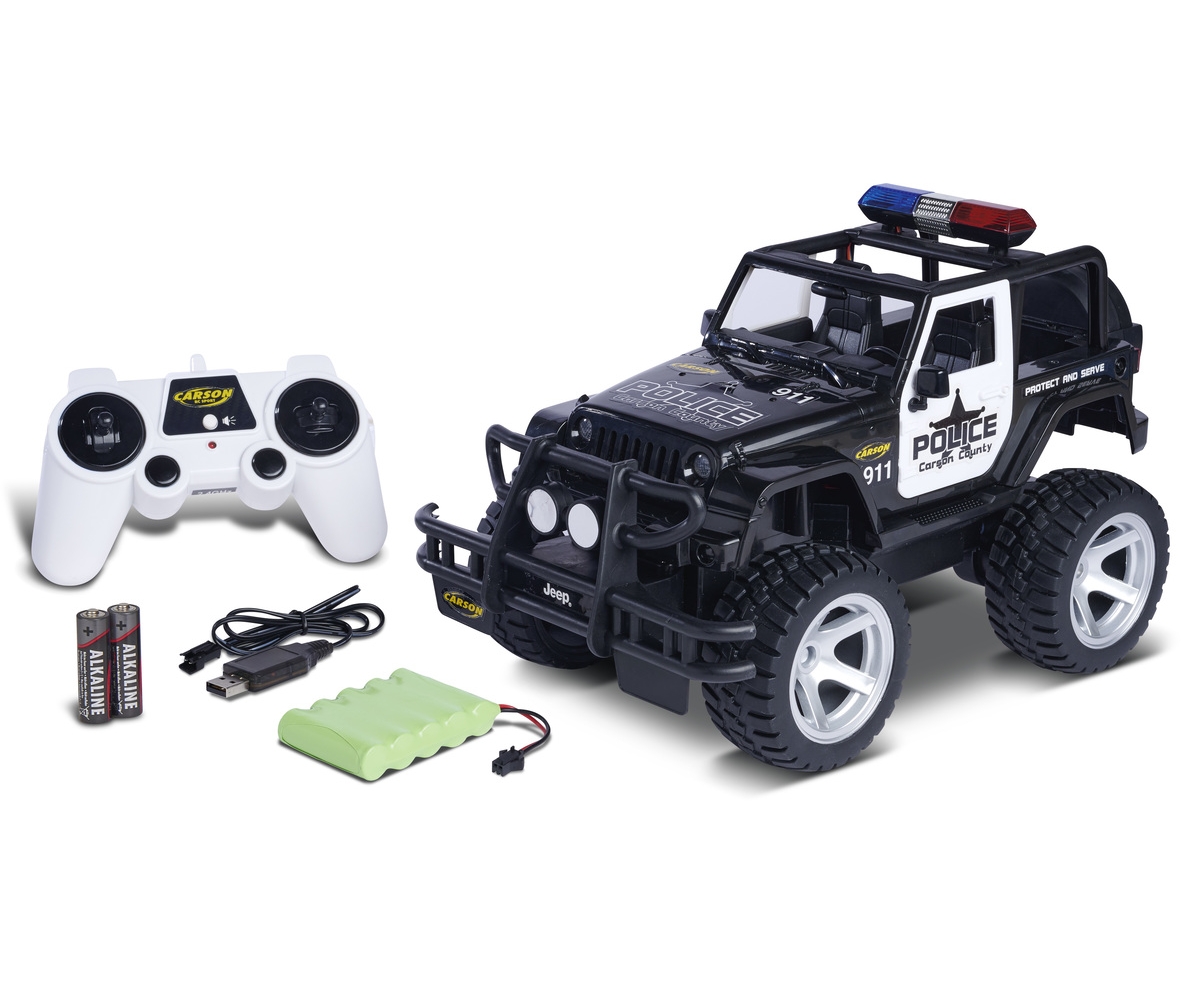 CARSON 1:12 Jeep Wrangler Police 2.4G 100% RTR (500404267)