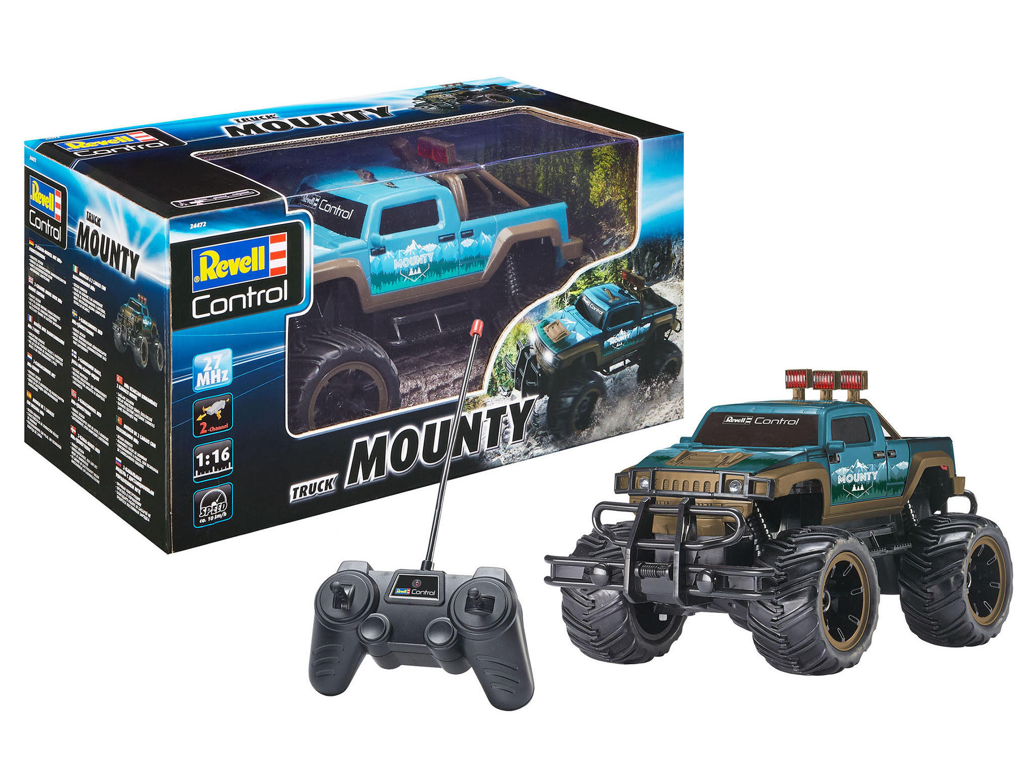 Revell 24472 RC Truck "Mounty" Revell Control Ferngesteuertes Auto