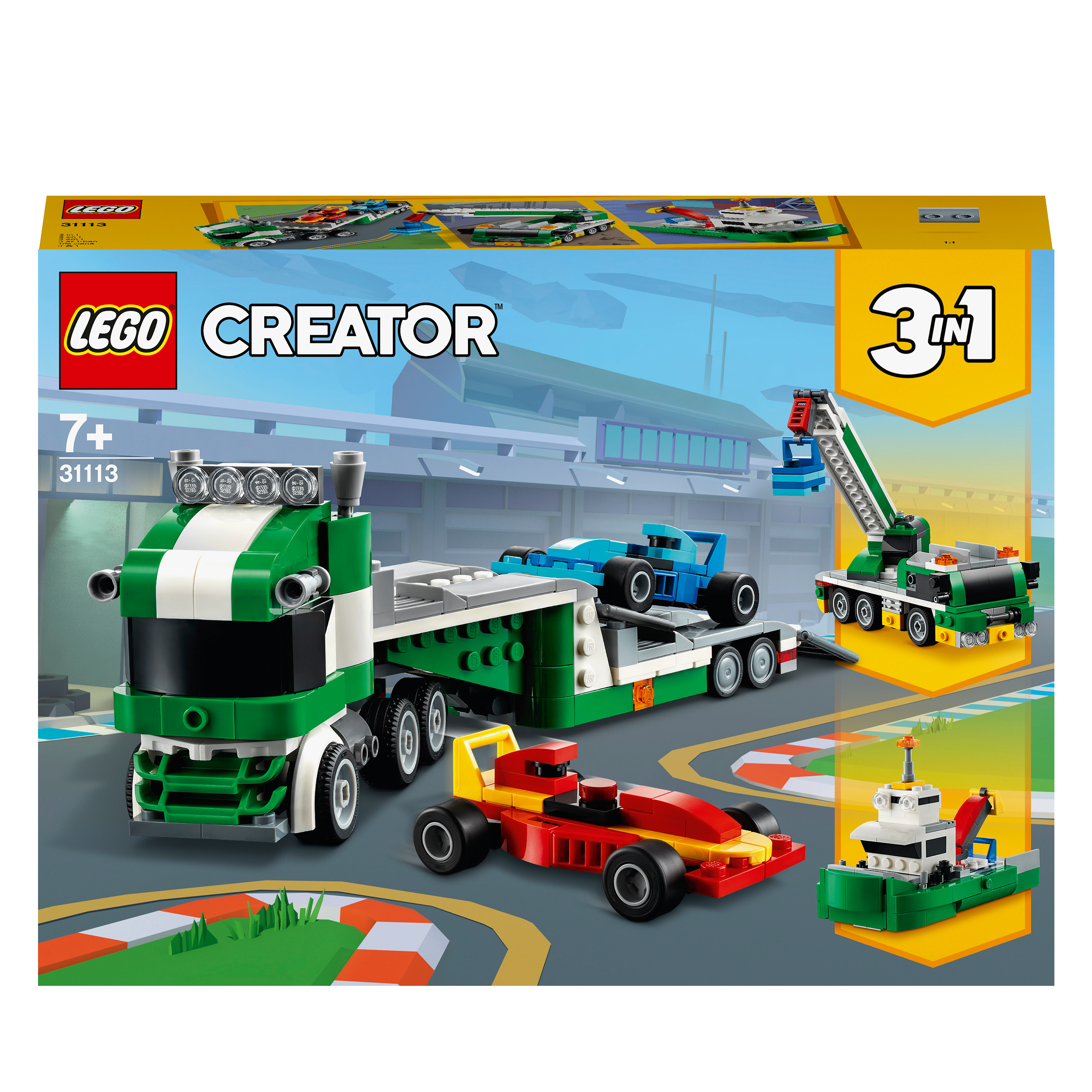 LEGO Creator Rennwagentransporter