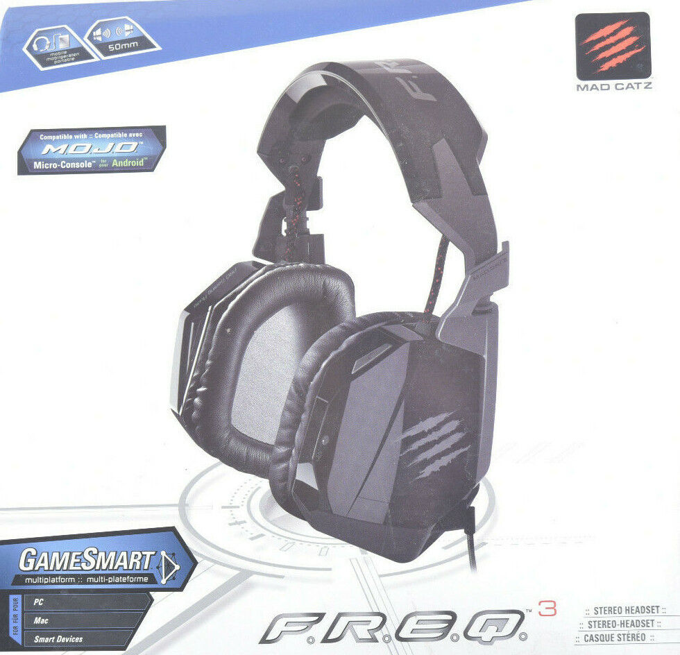 Mad Catz F.R.E.Q.3 Stereo Gaming Headset (MCB434090002/02/1) Blaue
