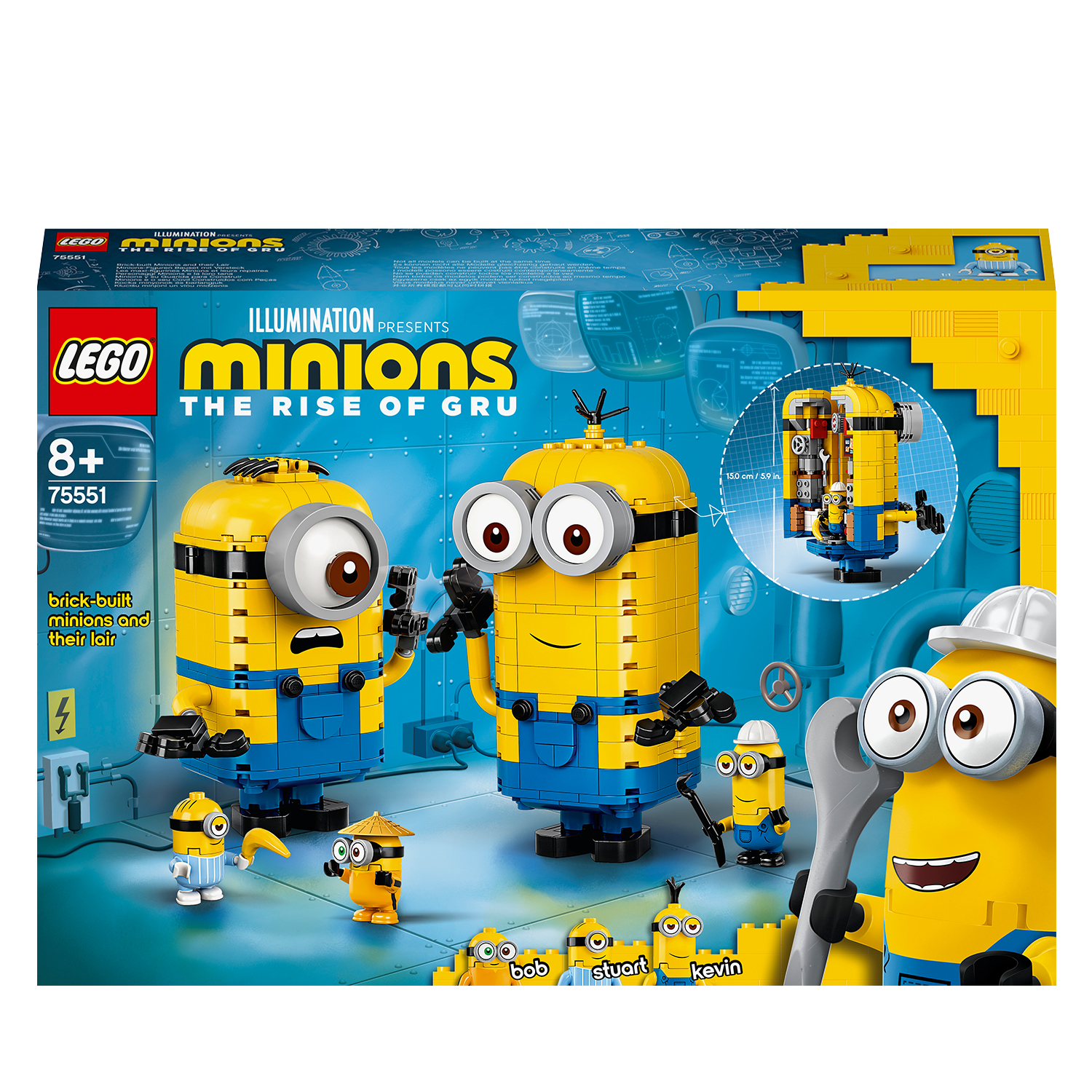 LEGO Minion Minions-Figuren Bauset mit Versteck