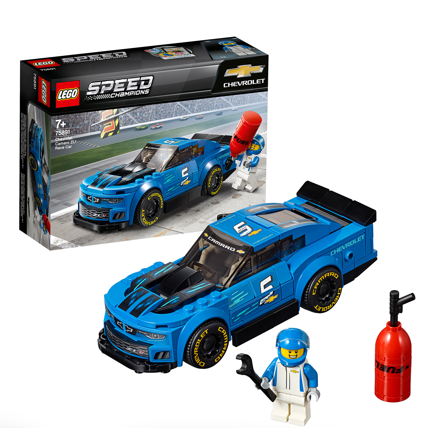 LEGO Speed Champions Rennwagen Chevrolet Camaro ZL1