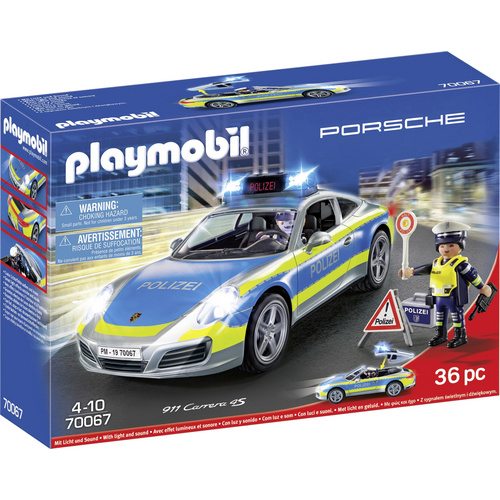 Playmobil 70067 Porsche Porsche 911 Carrera 4S Polizei 