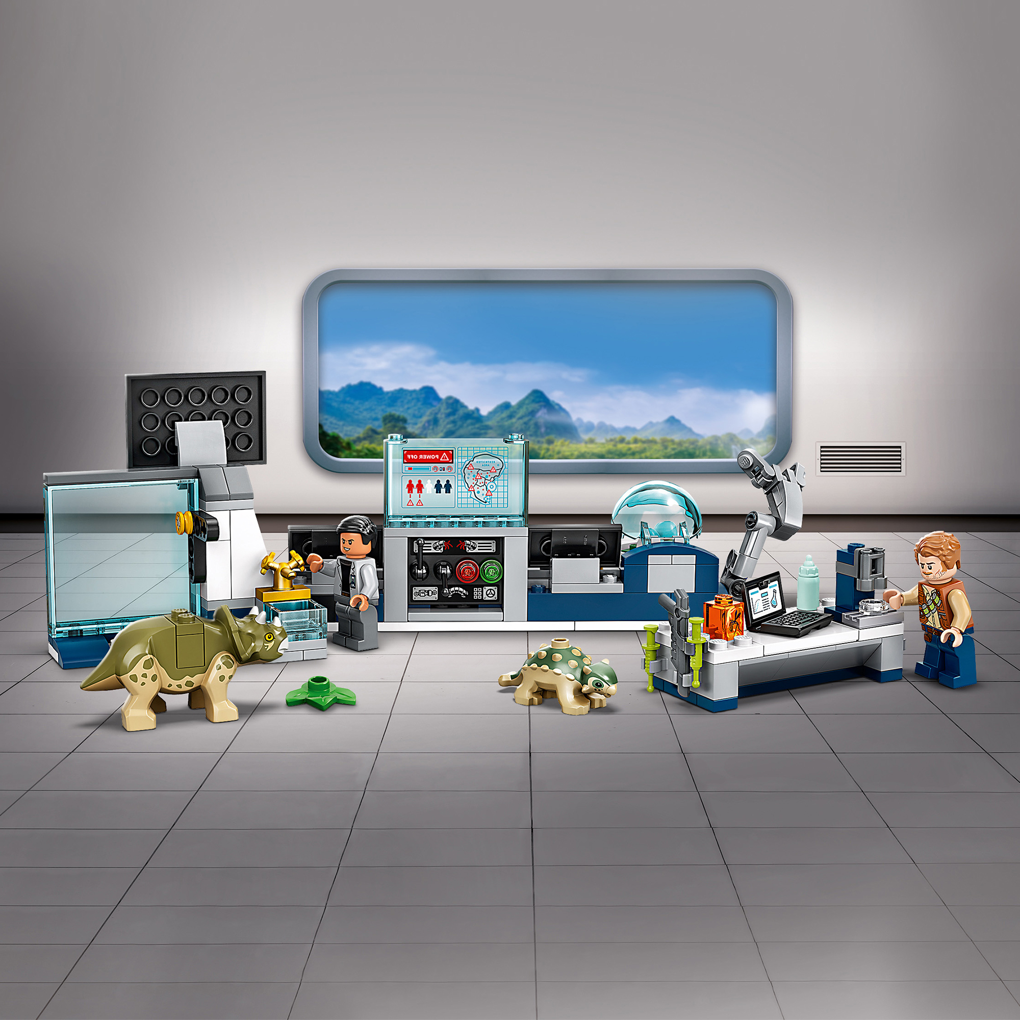 LEGO Jurassic World Dr. Wus Labor: Ausbruch der Baby-Dinosaurier