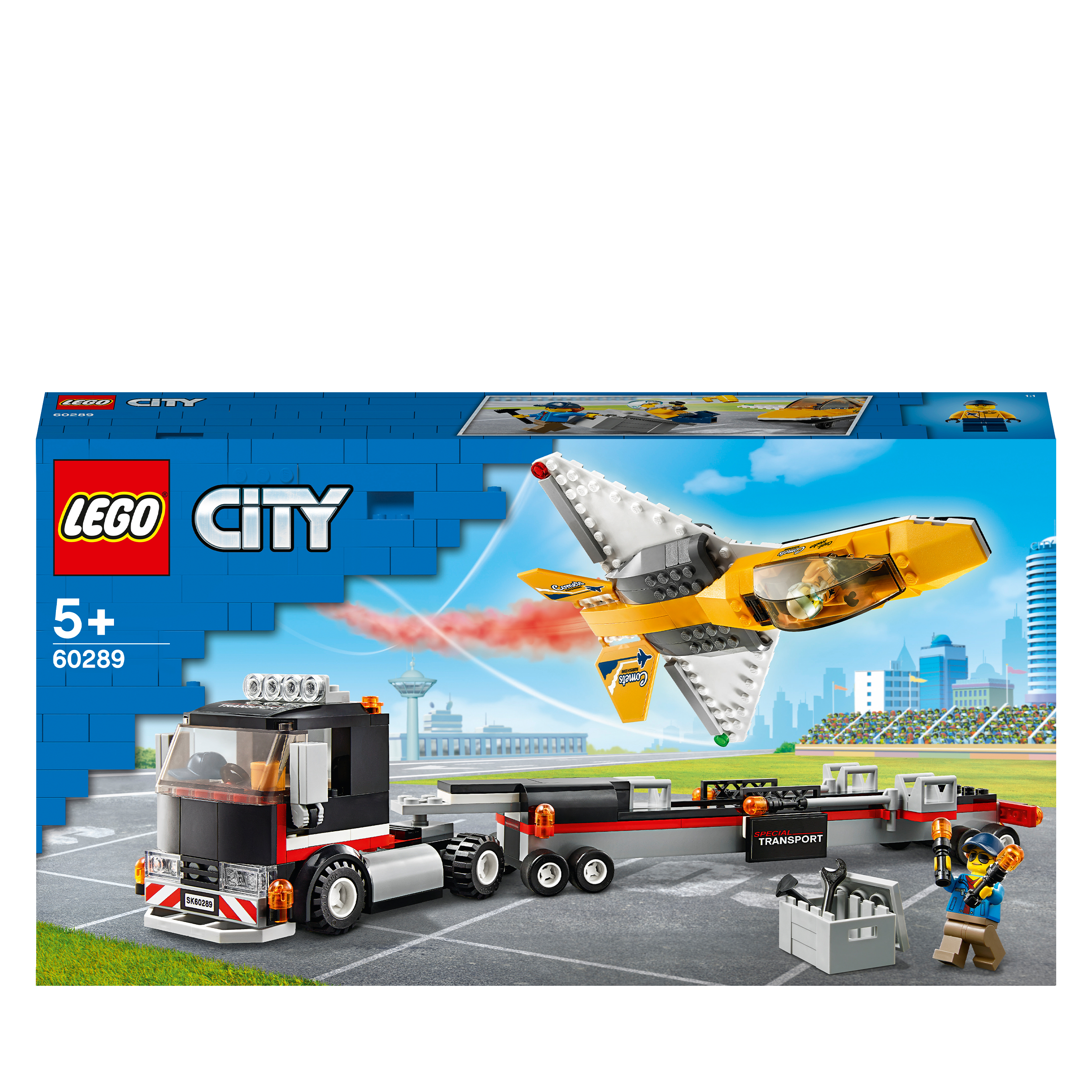 LEGO City Flugshow-Jet-Transporter