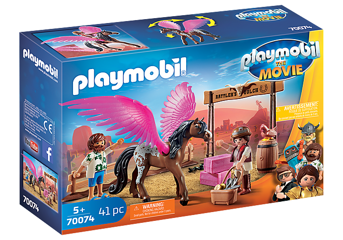 PLAYMOBIL 70074 Playmobil The Movie Marla, Del Und Pfer