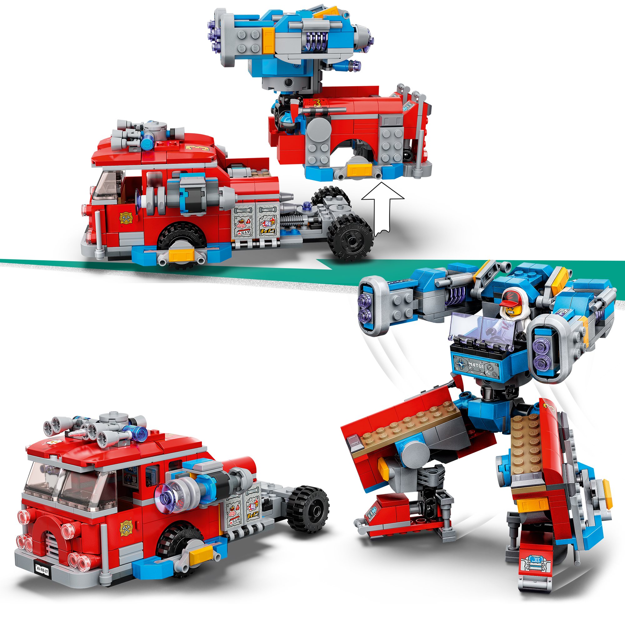 LEGO Hidden Side Phantom Feuerwehrauto 3000