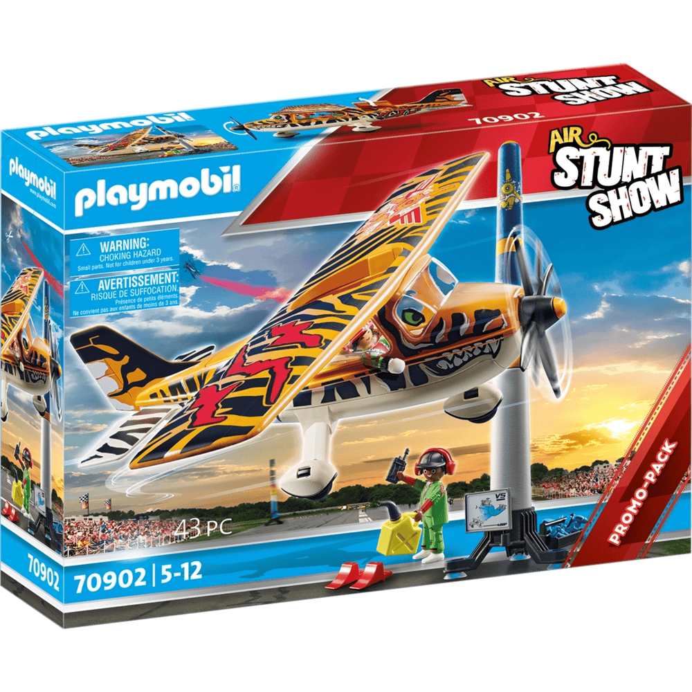 PLAYMOBIL 70902 Air Stuntshow Propeller-Flugzeug "Tiger"