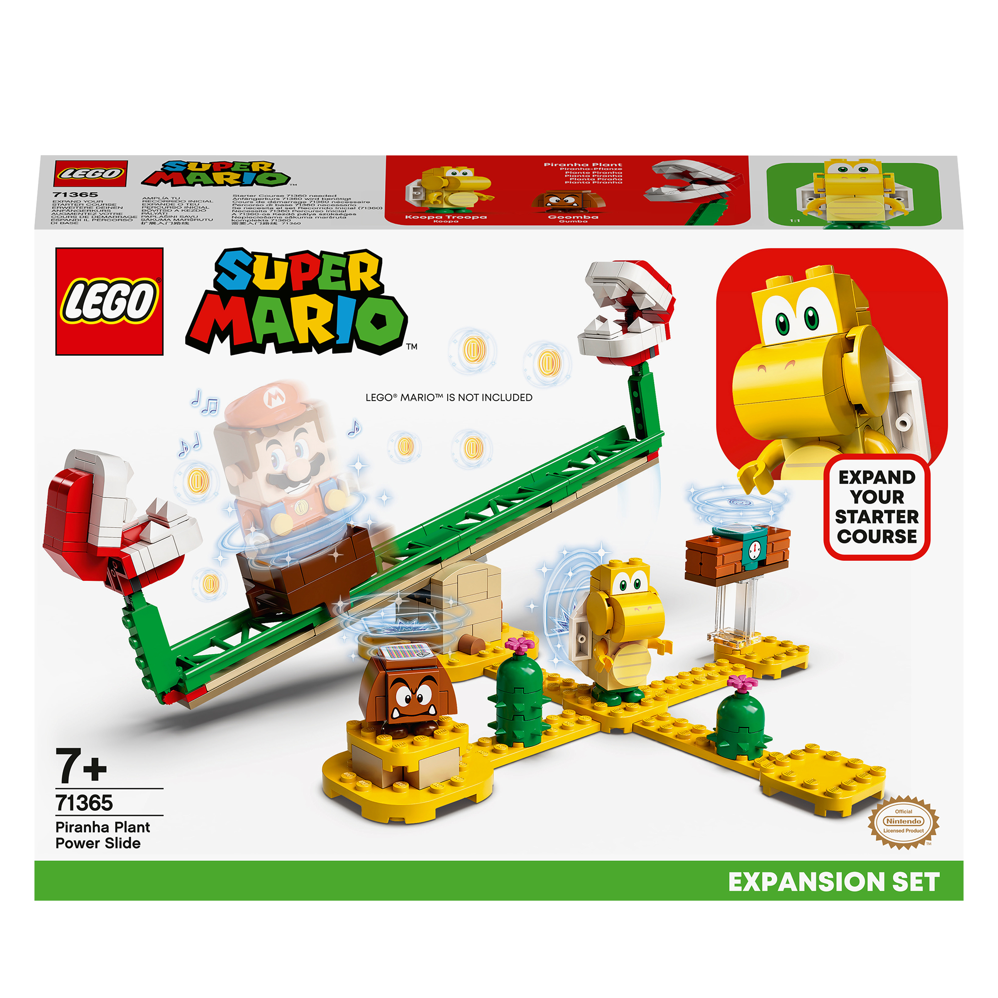 LEGO Super Mario Piranha-Pflanze-Powerwippe – Erweiterungsset