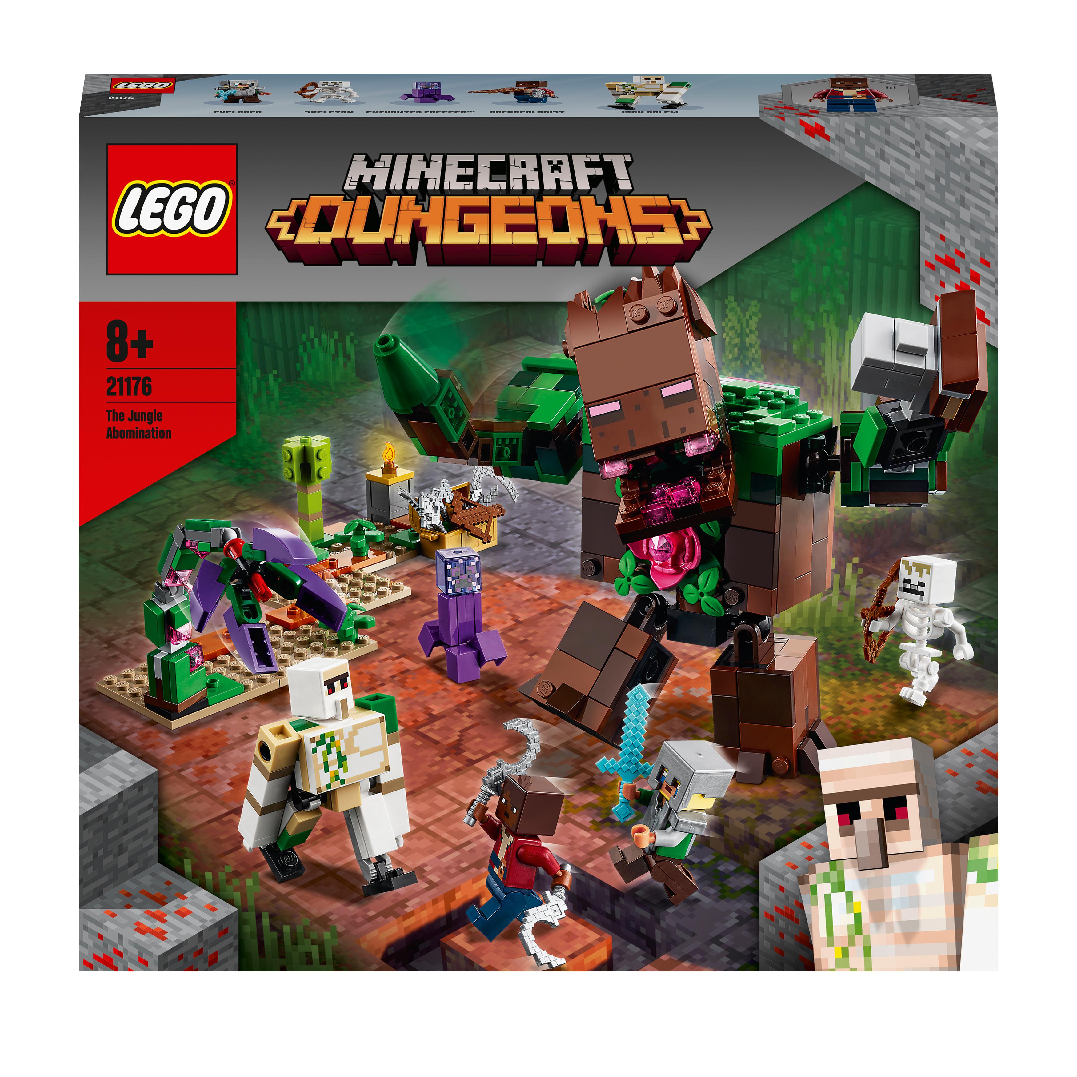 LEGO Minecraft Die Dschungel Ungeheuer