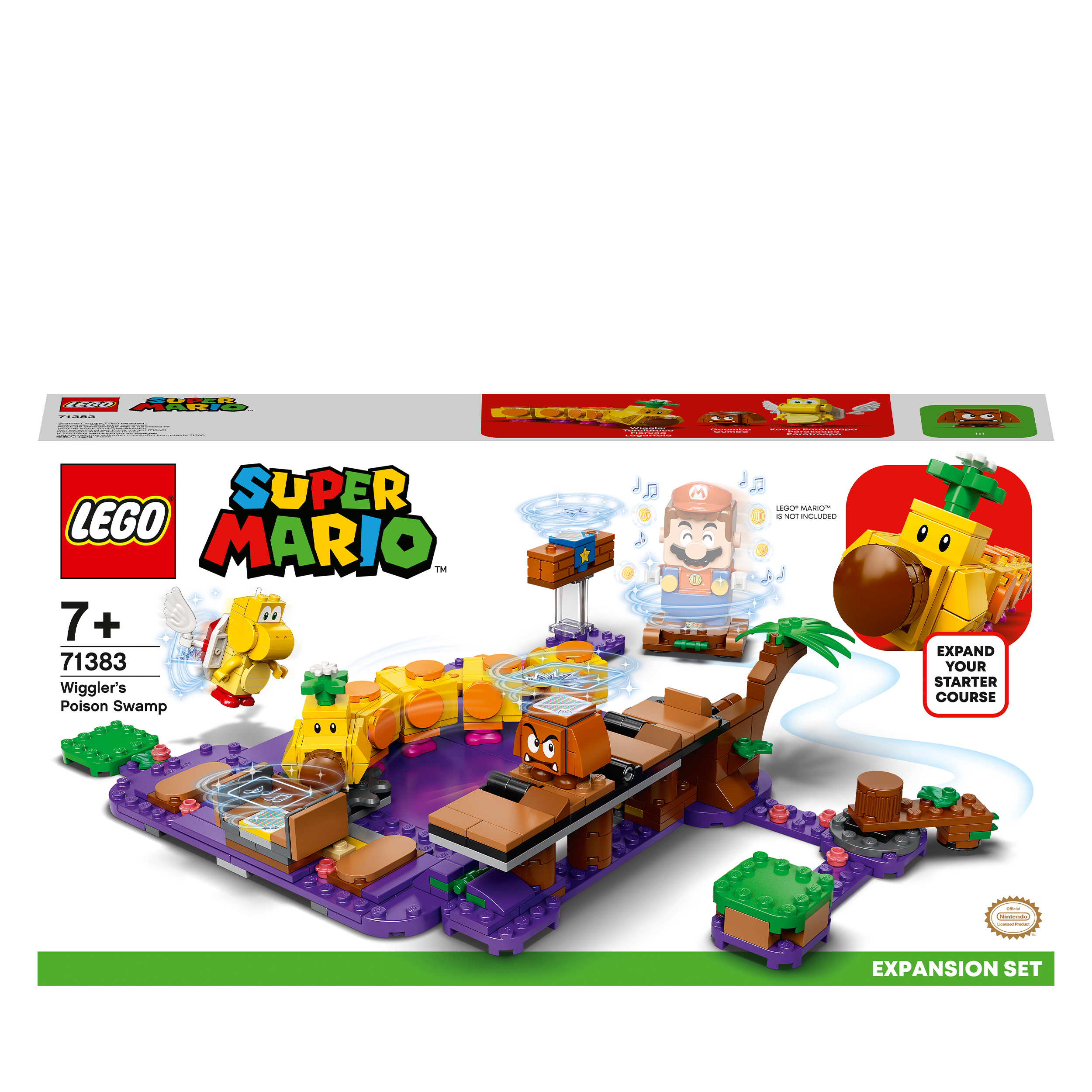 LEGO Super Mario Wigglers Giftsumpf – Erweiterungsset