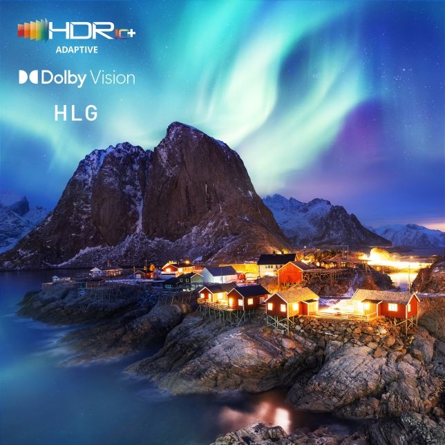 Umfassende Kompatibilität mit HDR-Formaten Multi HDR-Format